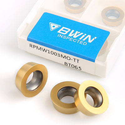Rpmw 1003 Mo Face Milling Carbide Insert PVD ইনডেক্সেবল কাটিং ইনসার্ট